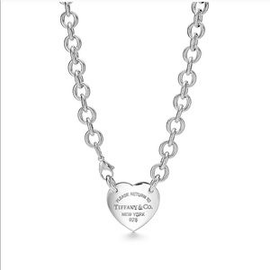 Return to Tiffany Heart Tag Choker